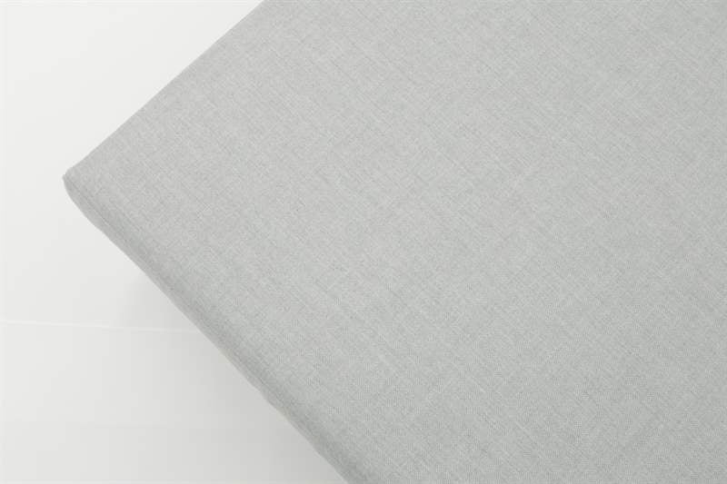 Tumbona Niland aluminio antracita y cojinería gris medio | Kubu #