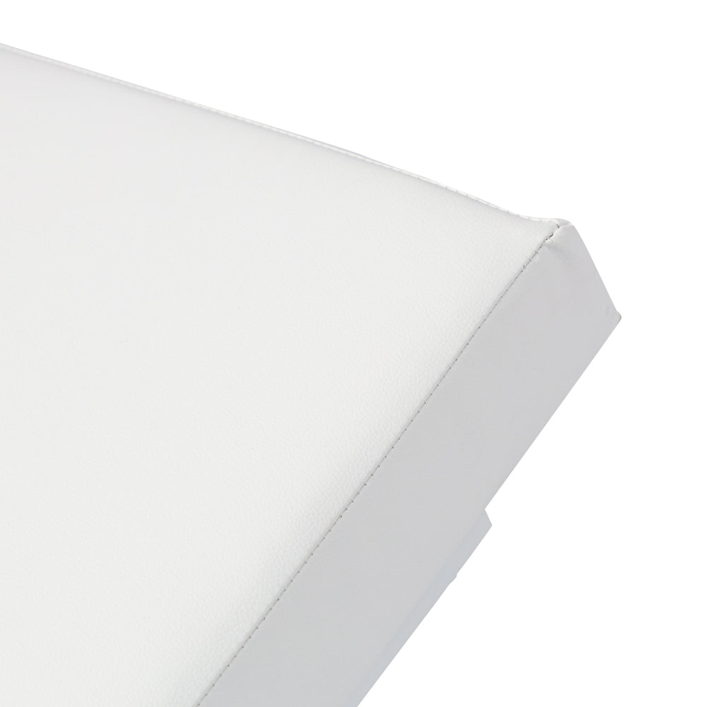 Tumbona Niland aluminio y tejido náutico blanco | Kubu #