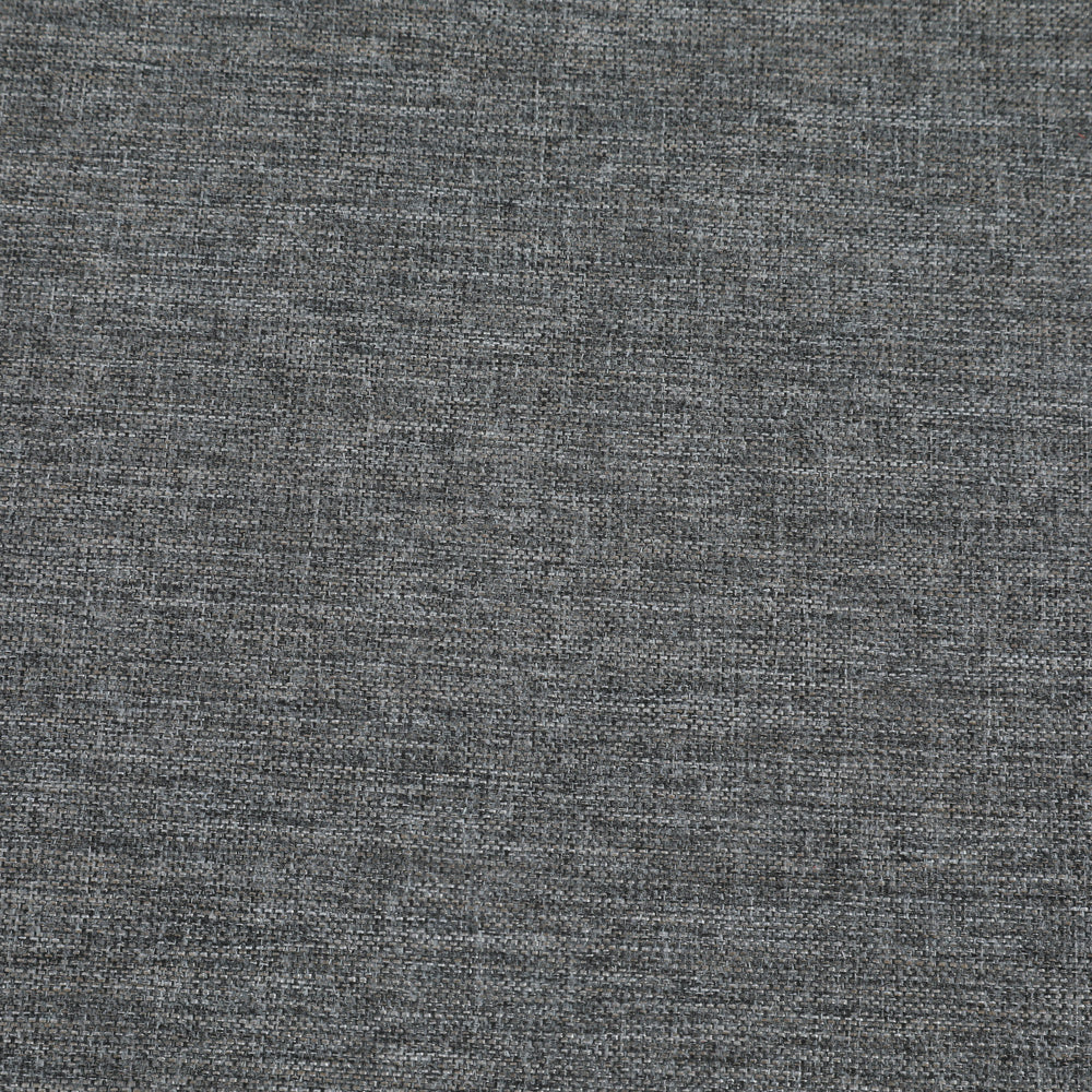 Cojín de asiento y respaldo alto 50x115x5 cm color gris oscuro.