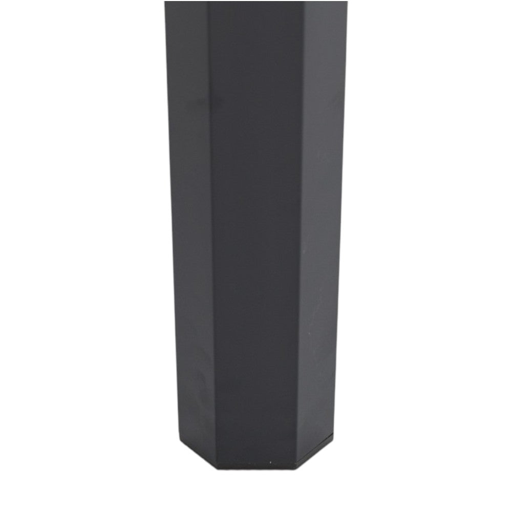 Mesa fija Byron 160 cm aluminio antracita