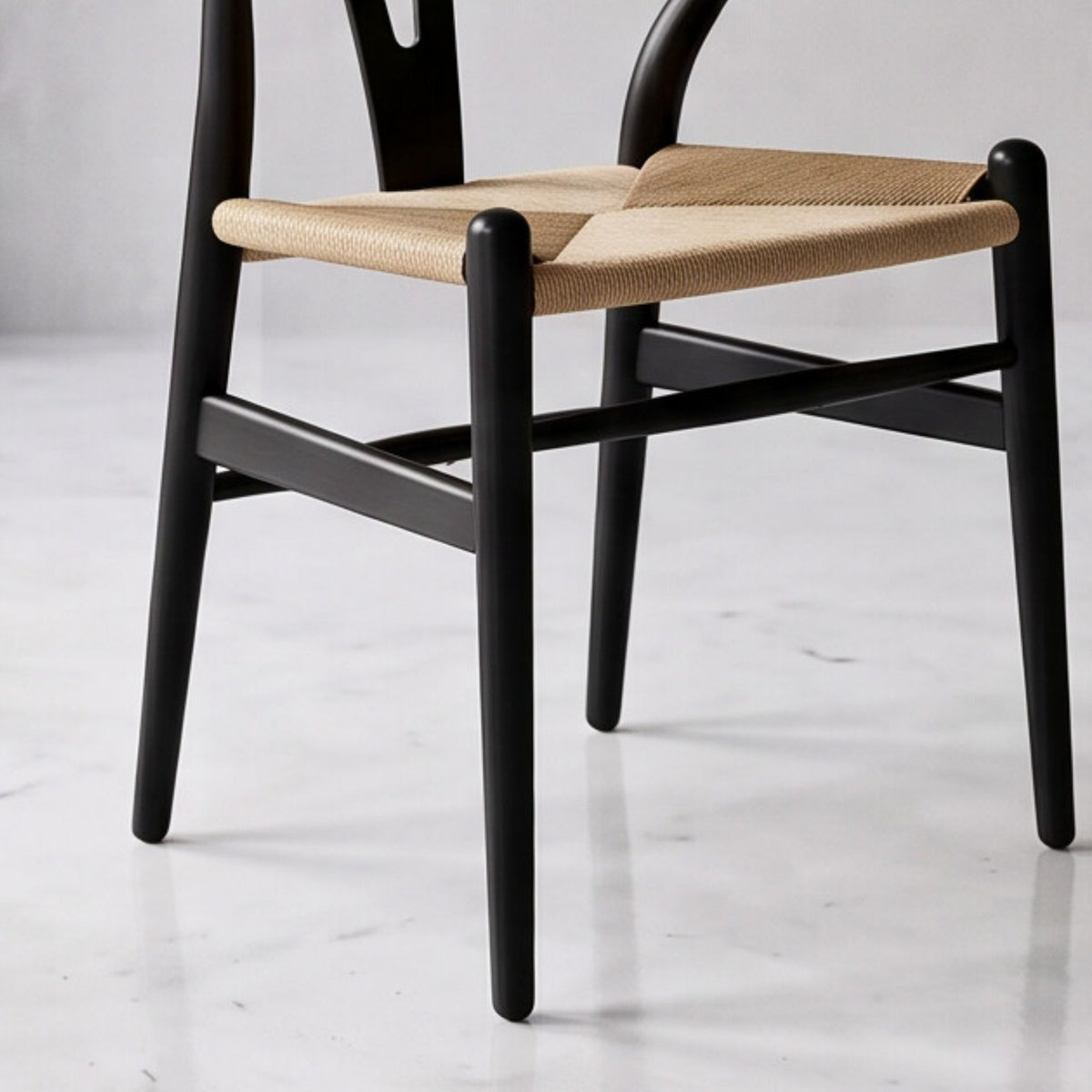 Silla de comedor Oslo Black | Madera de Abedul