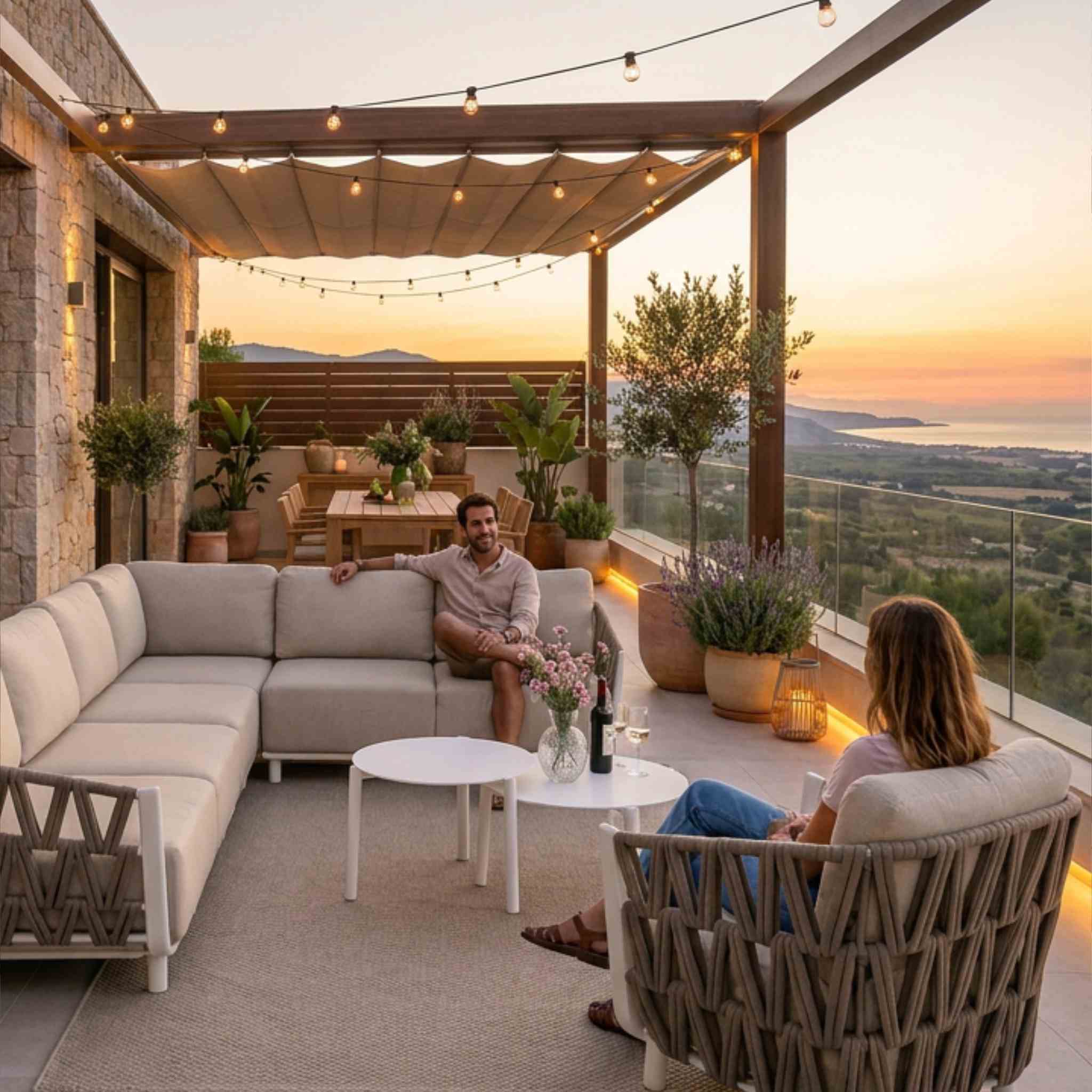 El quinto salón: cómo convertir la terraza en una extensión natural de tu hogar