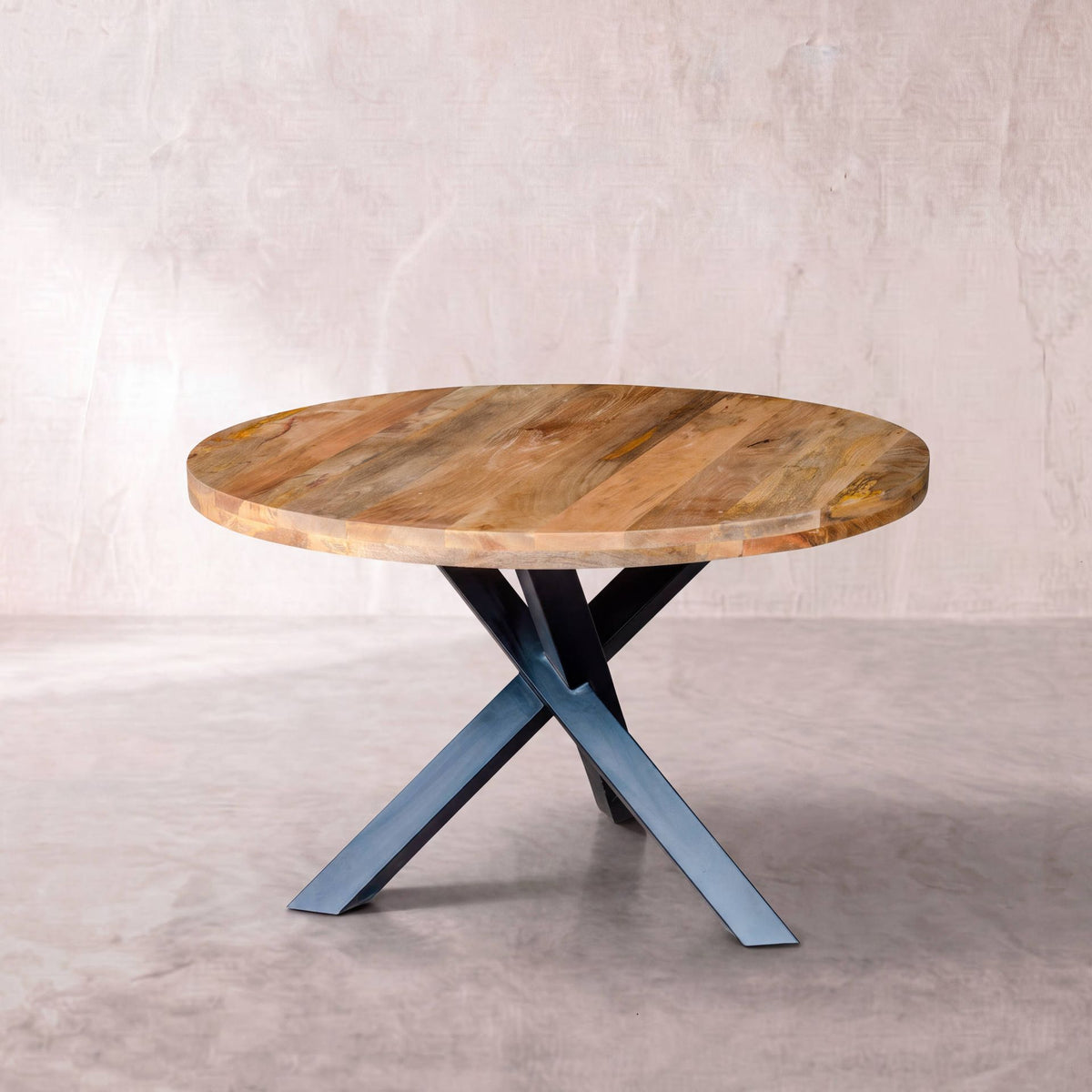 Mesa de Comedor Redonda Korba  Ø120cm | Madera de Mango