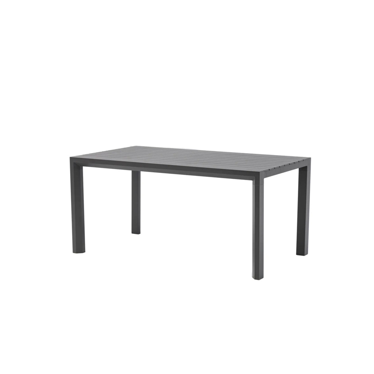 Mesa fija Byron 160 cm aluminio antracita
