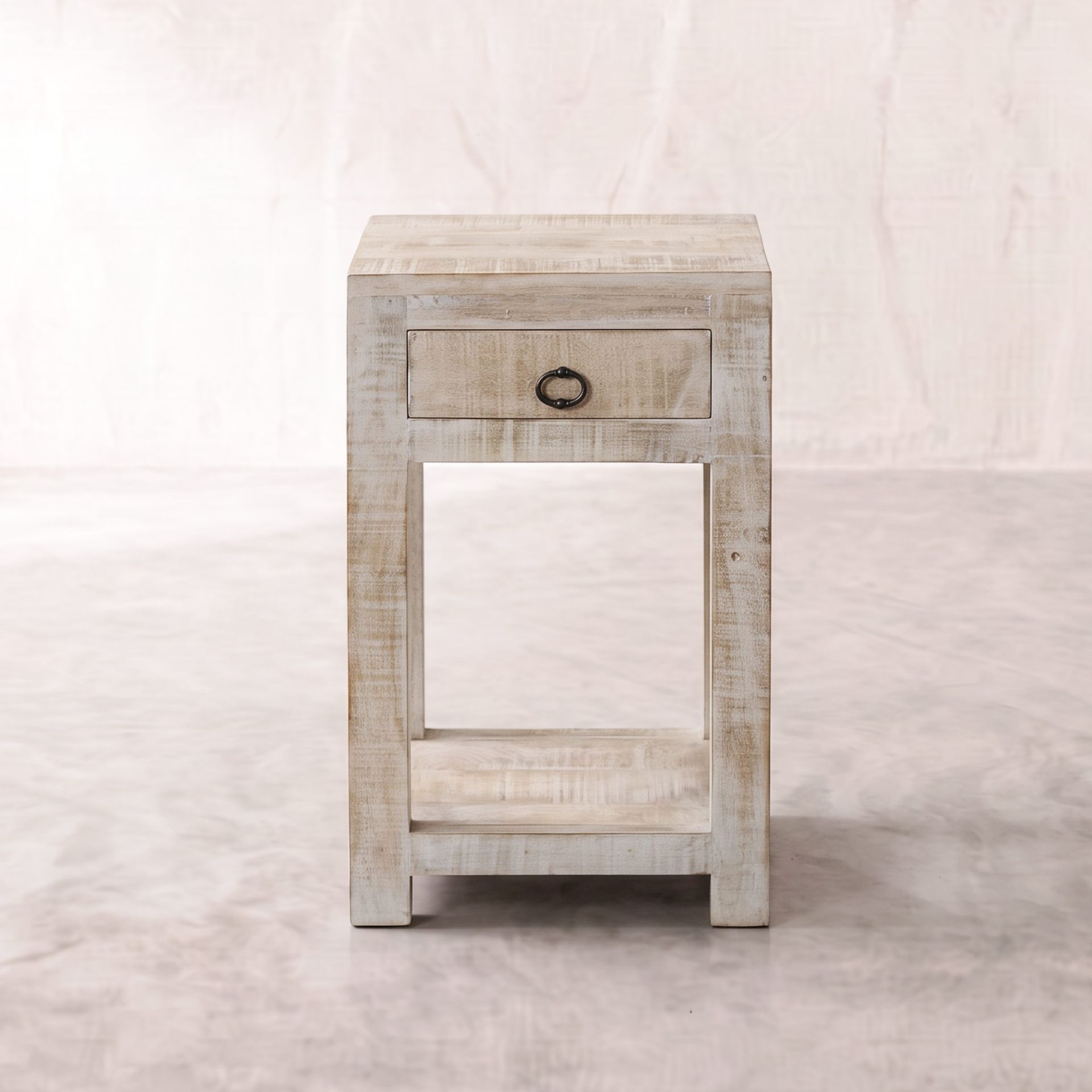Mesa auxiliar Goa 35x35x60cm | Madera de Mango