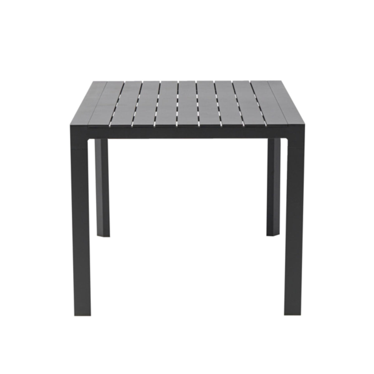 Mesa fija Byron 160 cm aluminio antracita