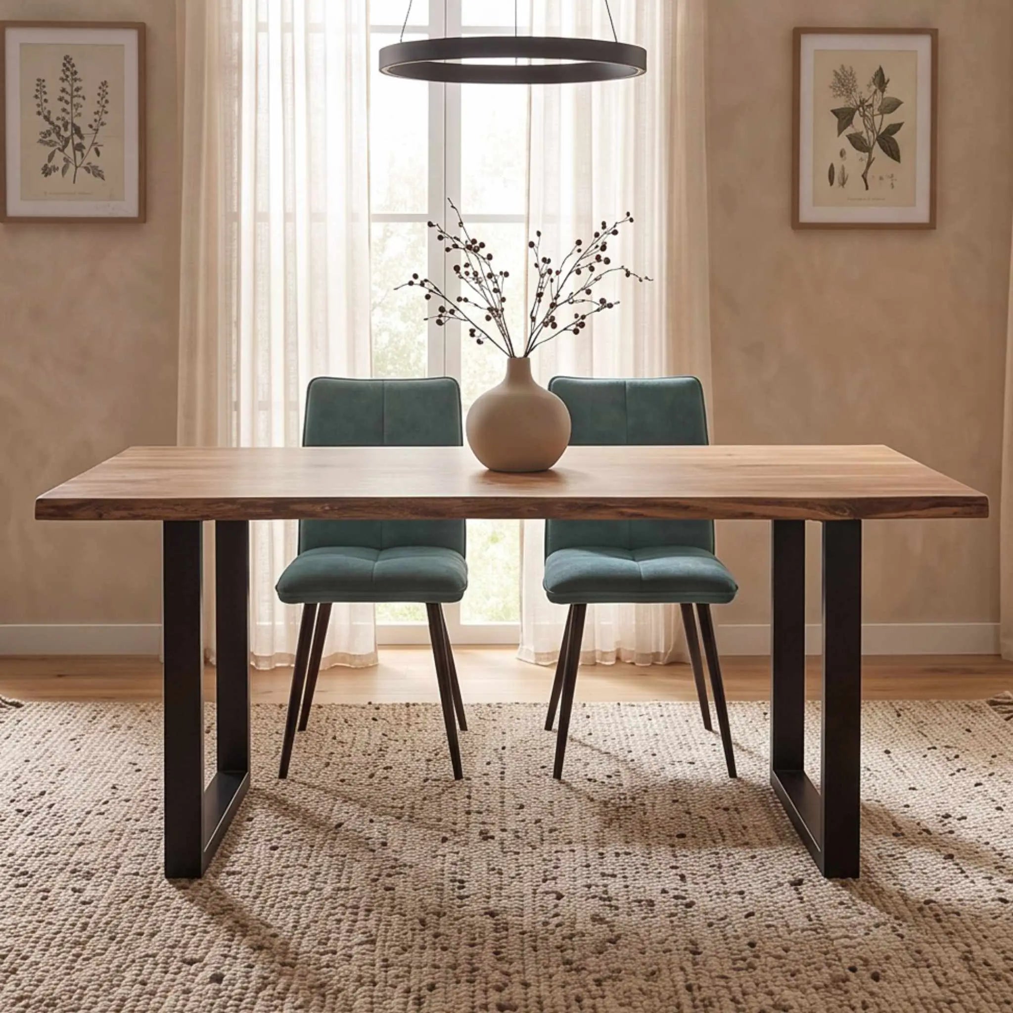 Mesa de comedor Janeiro 140x80x78cm | Madera de Acacia
