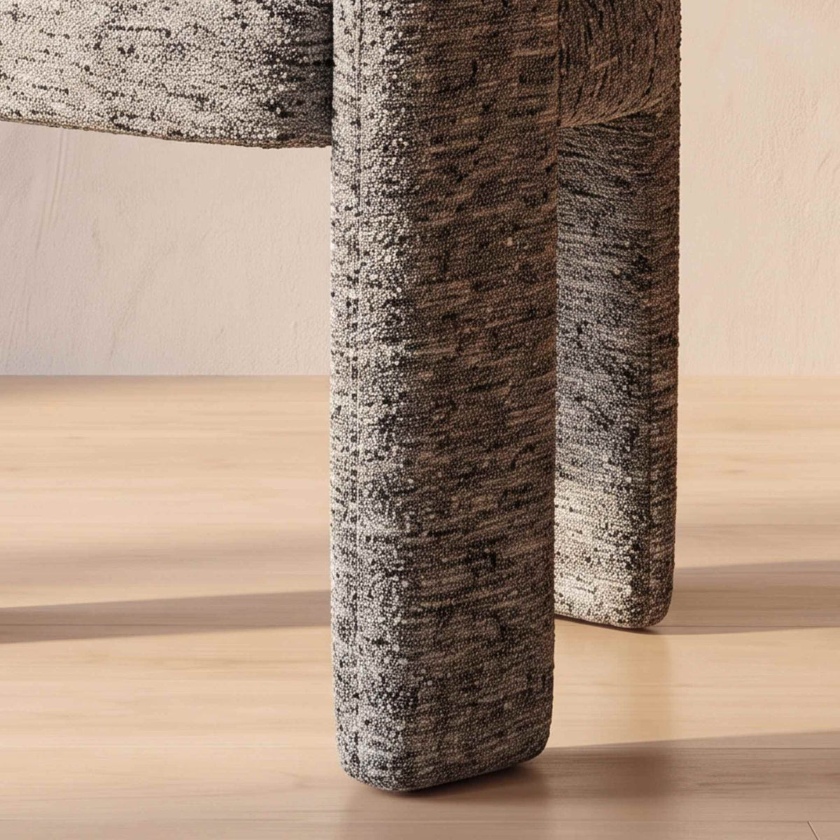 Silla de comedor Kolding Gris | Tapizado y Apilable