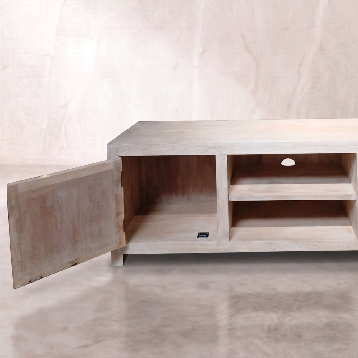 Mueble TV Pawai 2 puertas 160x40x60cm | Madera de Mango