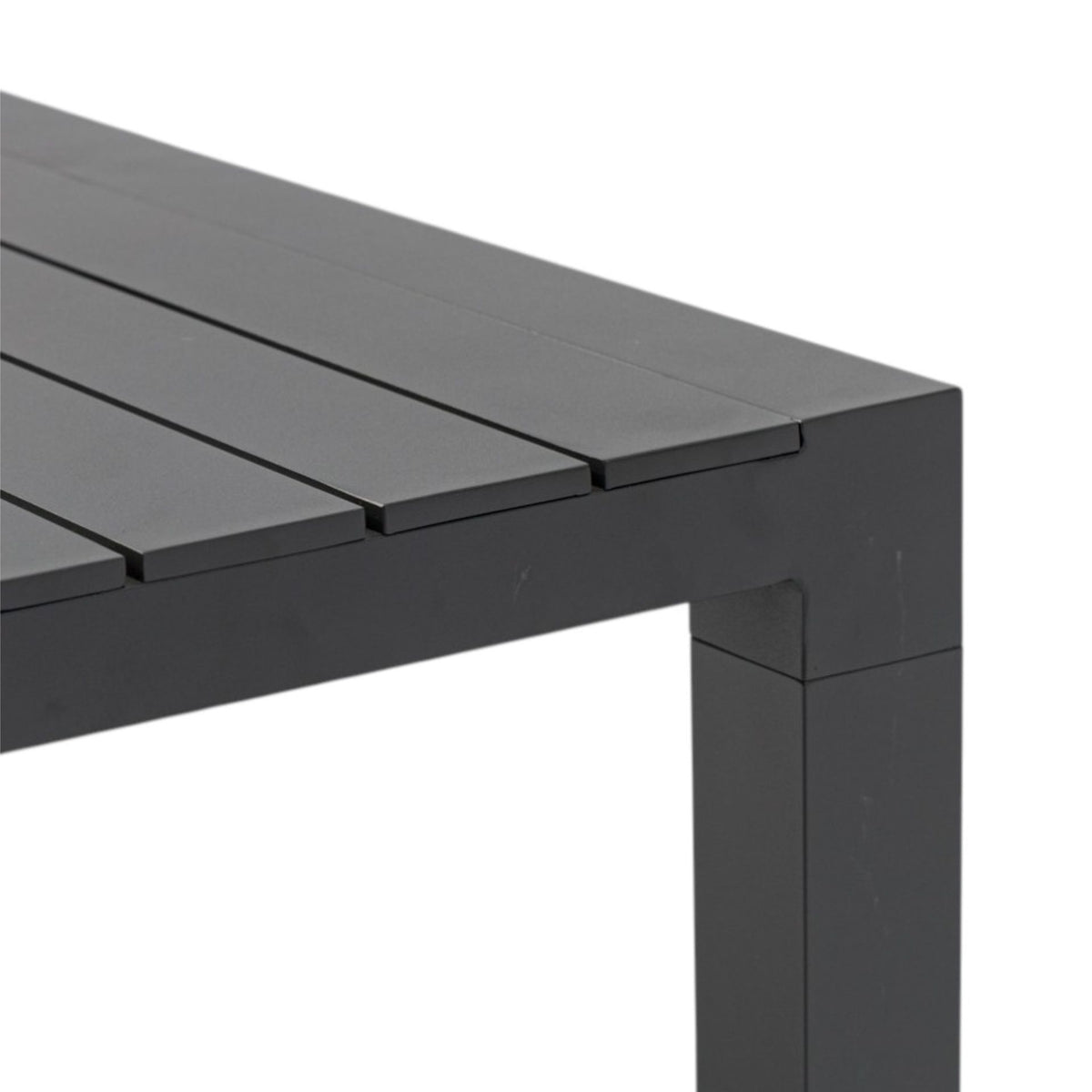 Mesa fija Byron 220 cm aluminio antracita