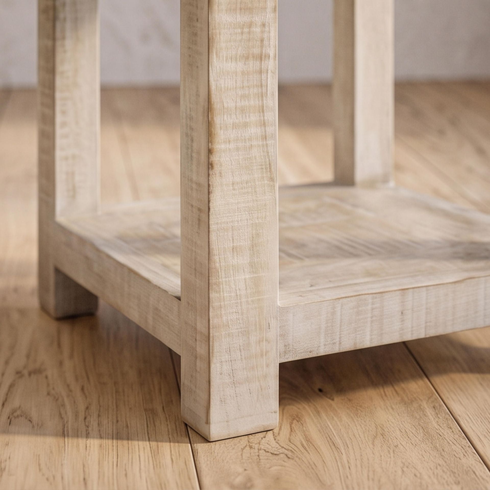 Mesa auxiliar Goa 35x35x60cm | Madera de Mango