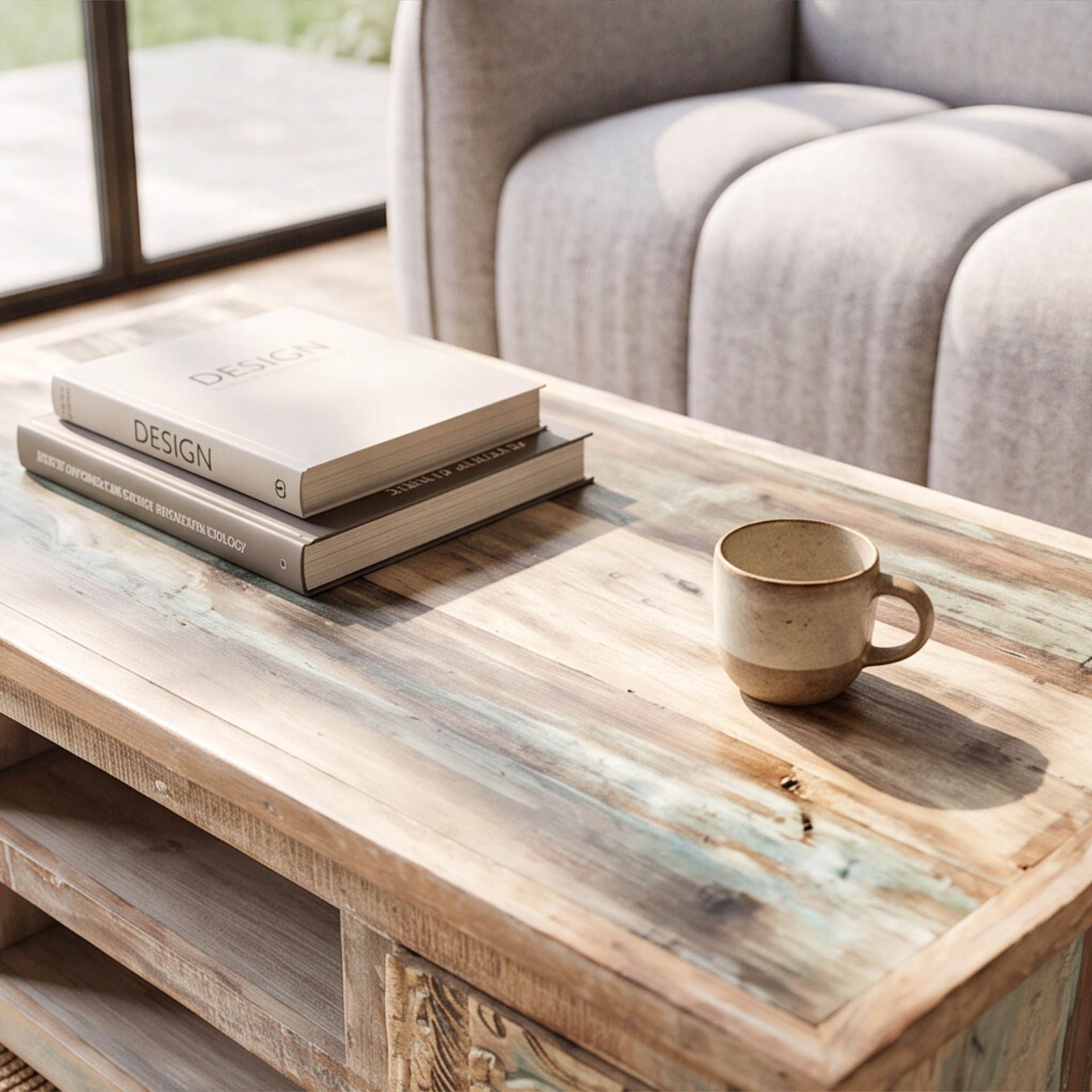 Mesa de centro Almirah 125x65x45cm | Madera de Mango