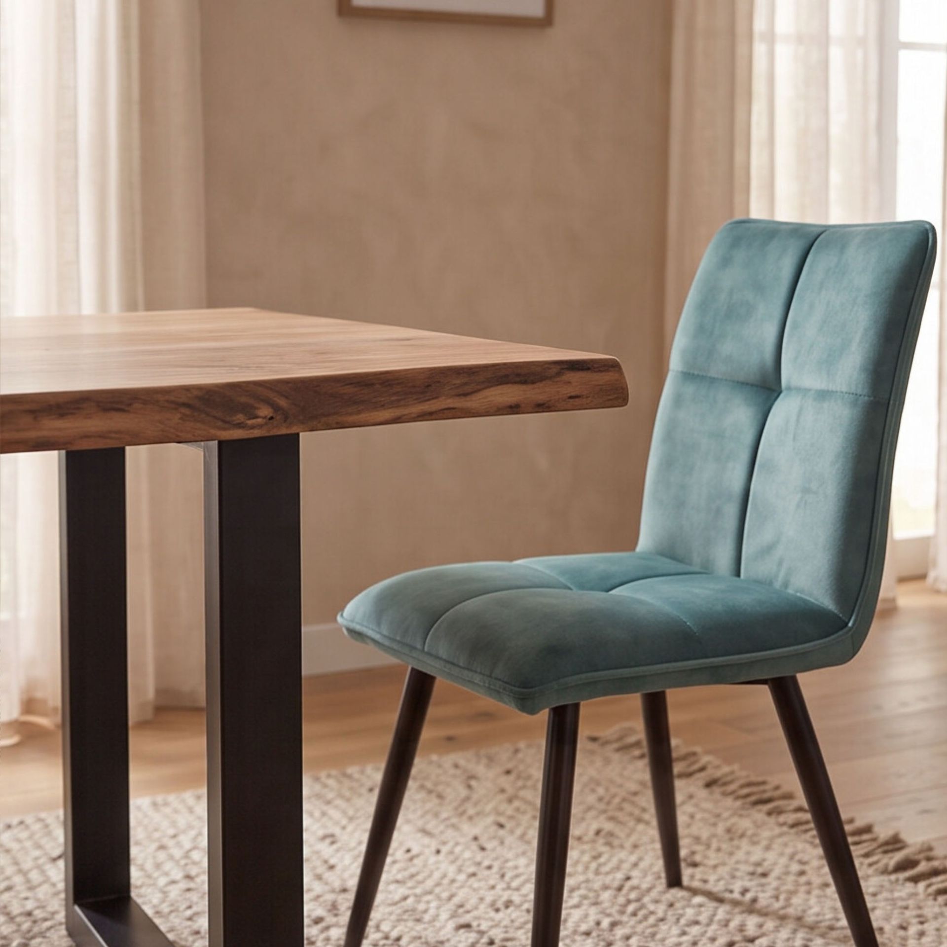 Mesa de comedor Janeiro 140x80x78cm | Madera de Acacia
