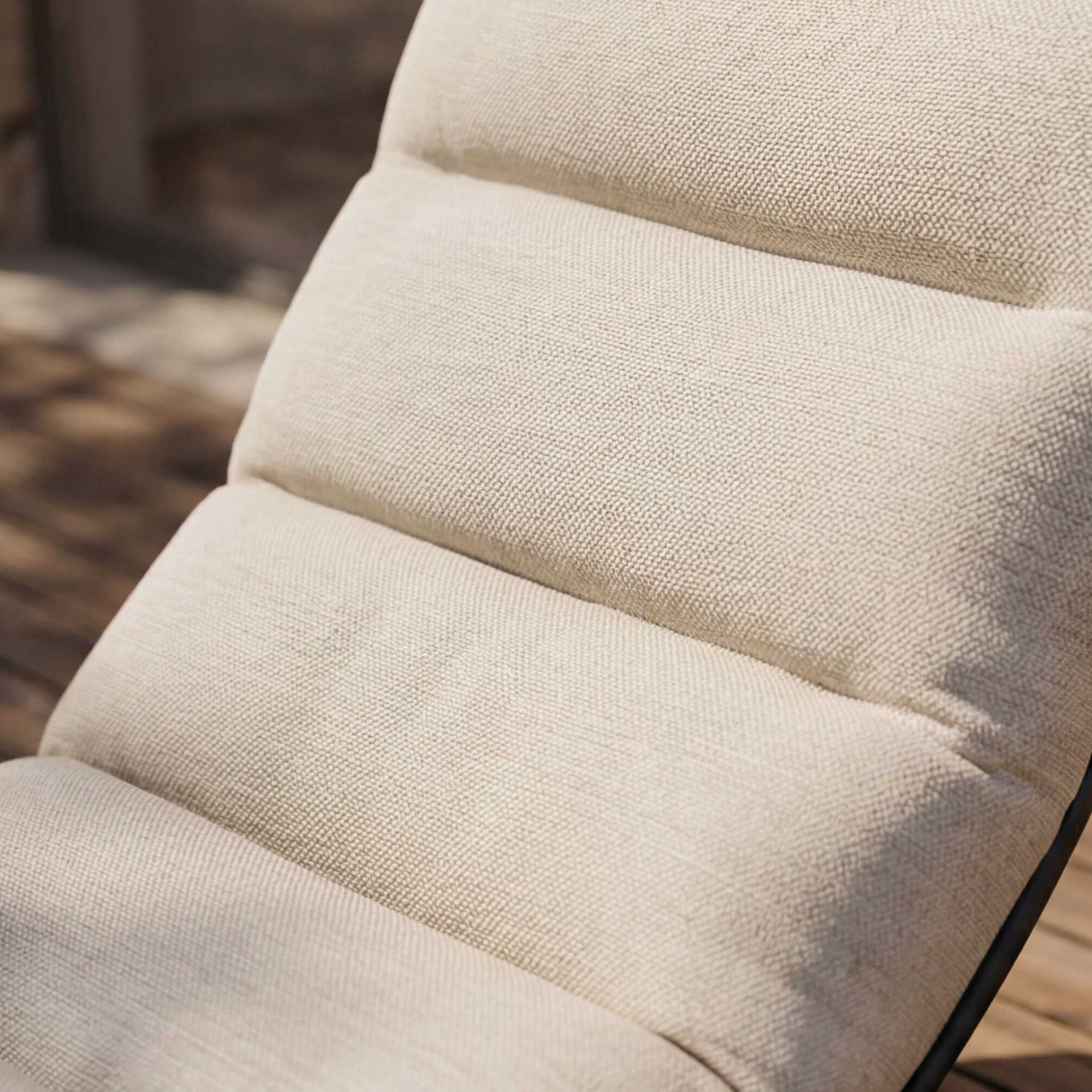 Butaca relax Santa Ana antracita / beige | Kubu #