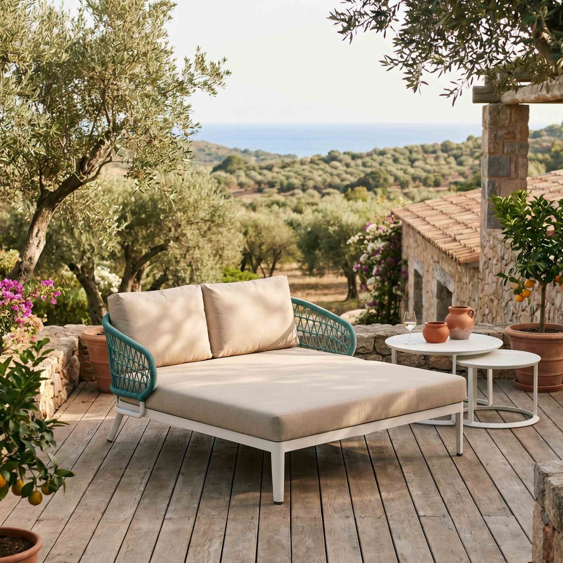 Daybed Isabela Aqua | kubu #