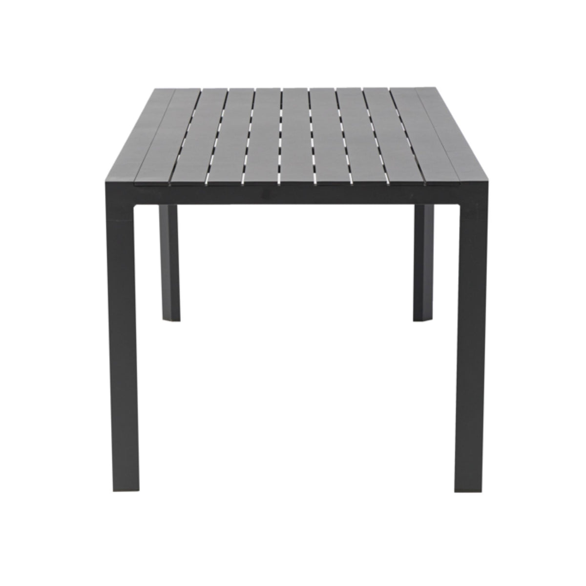 Mesa fija Byron 160 cm aluminio antracita