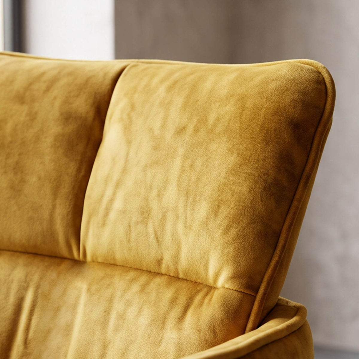 Silla de comedor con brazos Luxton Gold | Kubu
