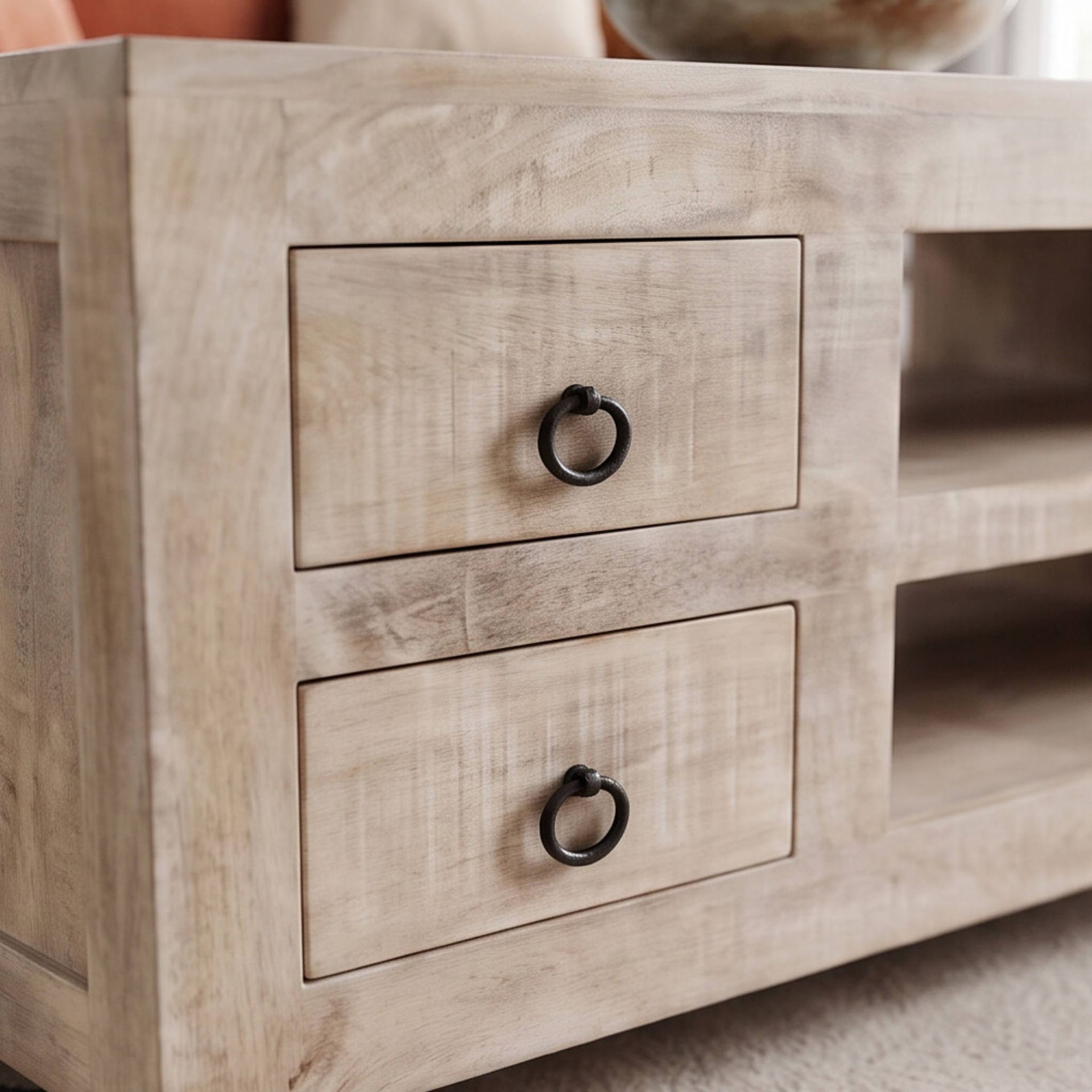 Mesa de centro Goa 125x65x45cm | Madera de Mango