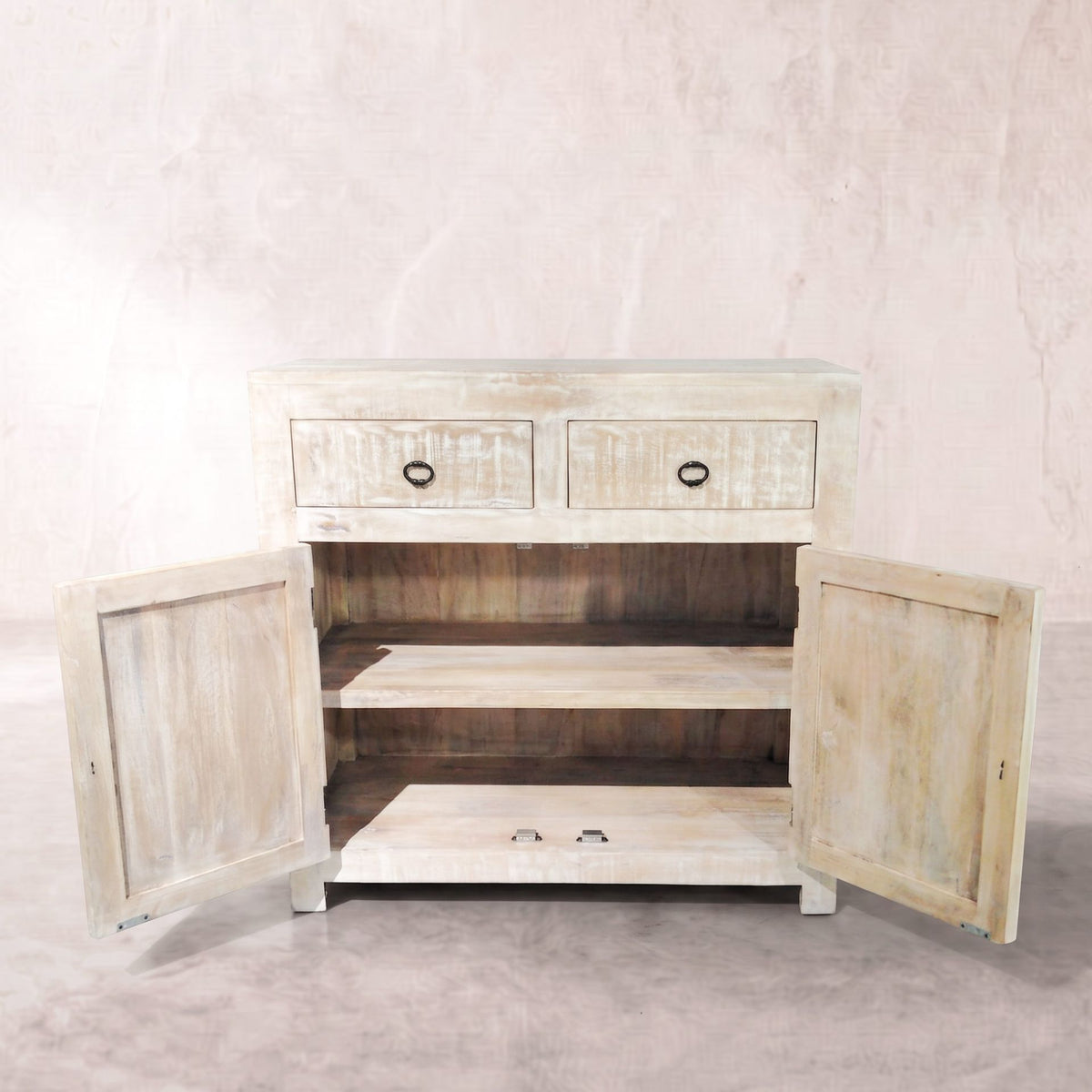 Aparador Consola Goa 90x40x90cm | Madera de Mango | KUBU #
