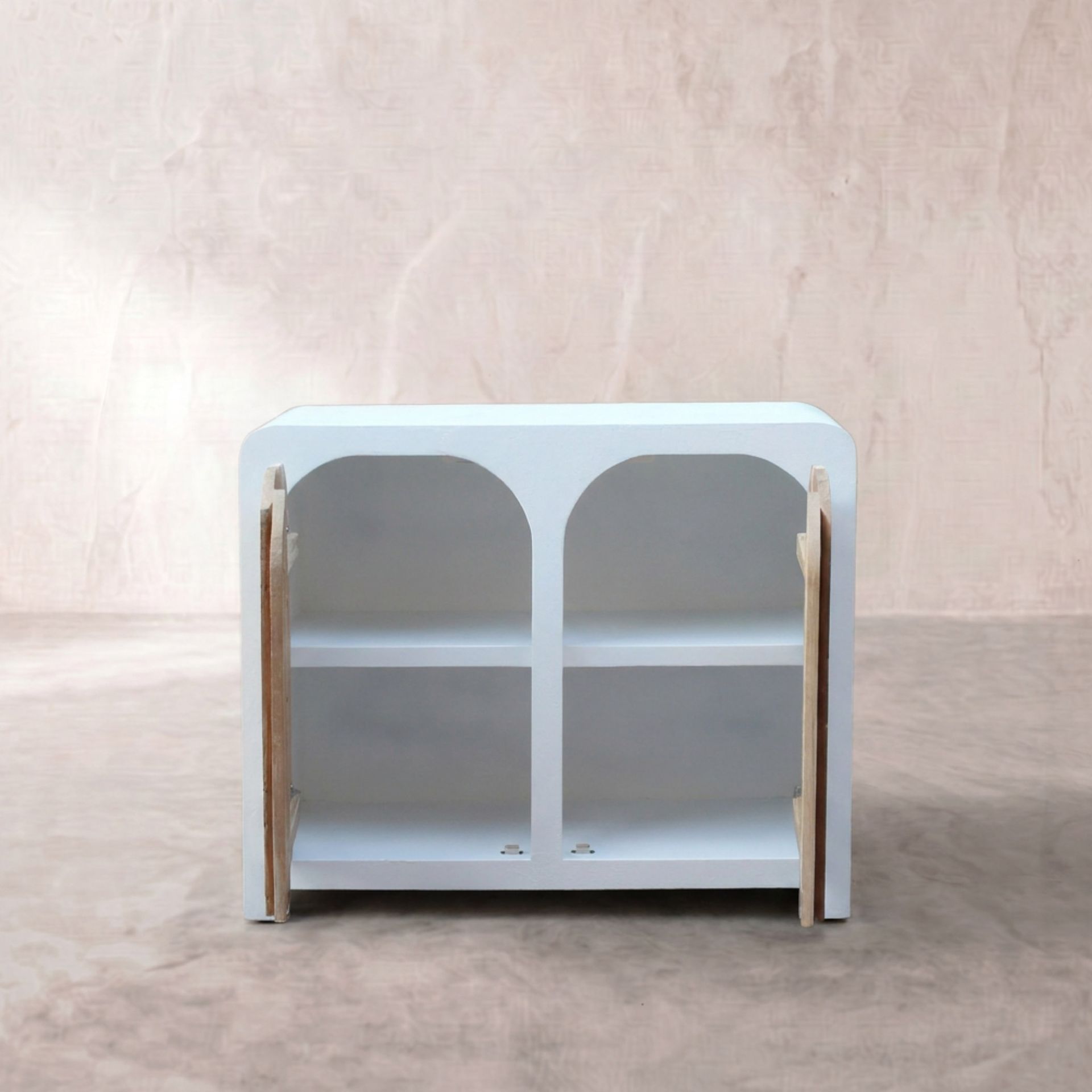 Aparador Eivissa 2 puertas 100X43X80cm | Madera reciclada Acacia | KUBU #