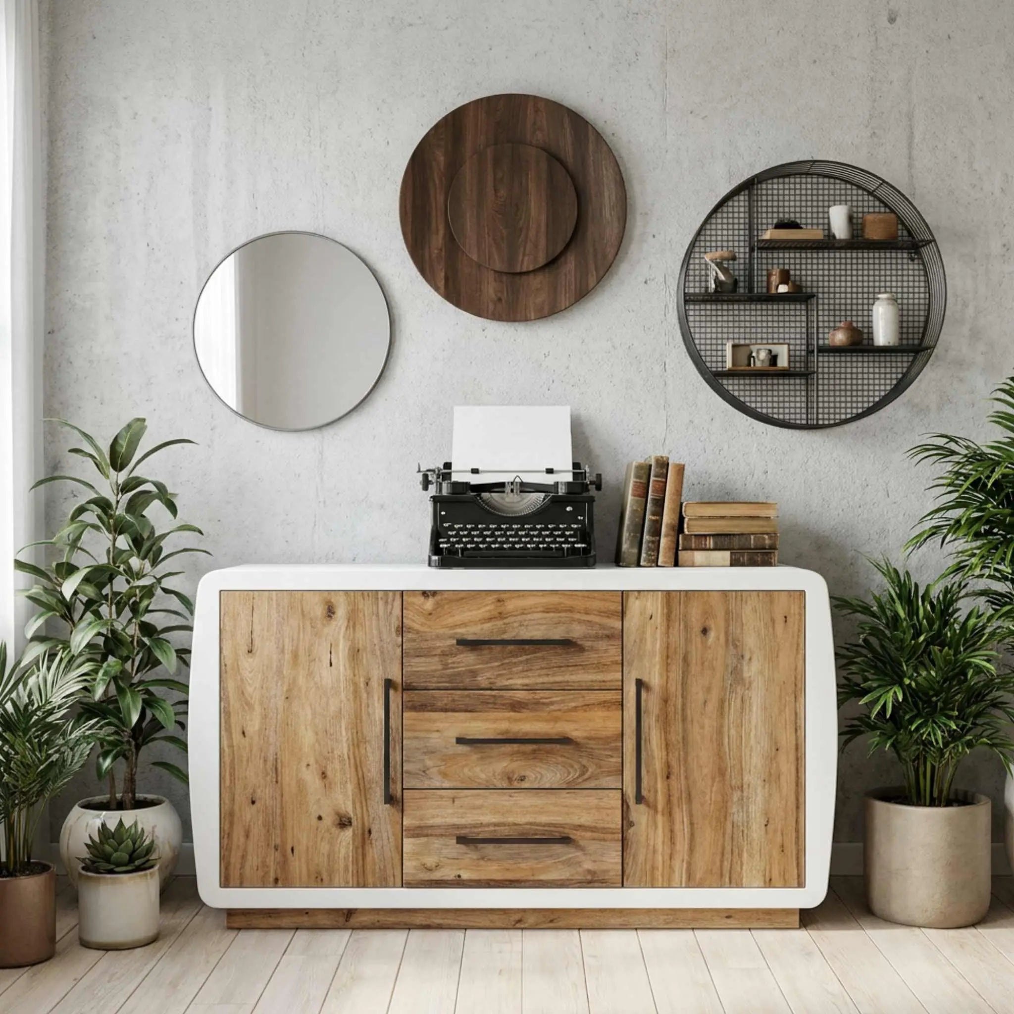 Aparador de Madera de Diseño Calvia WD | 150 cm Premium | KUBU #