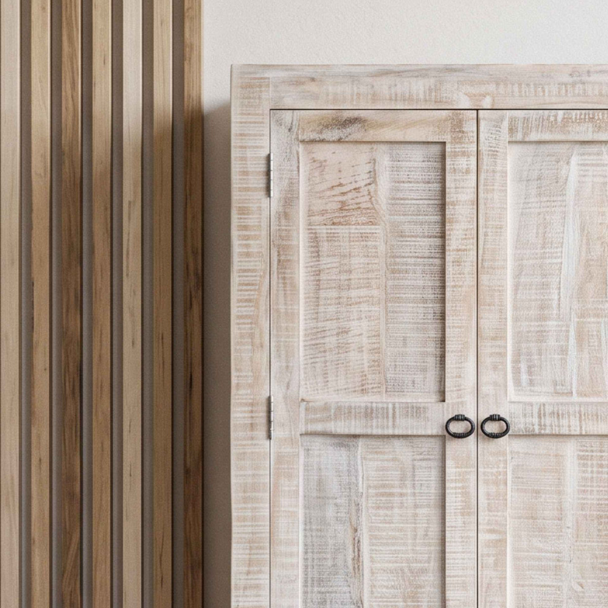 Armario Goa 80x40x115cm | Madera de Mango | KUBU #