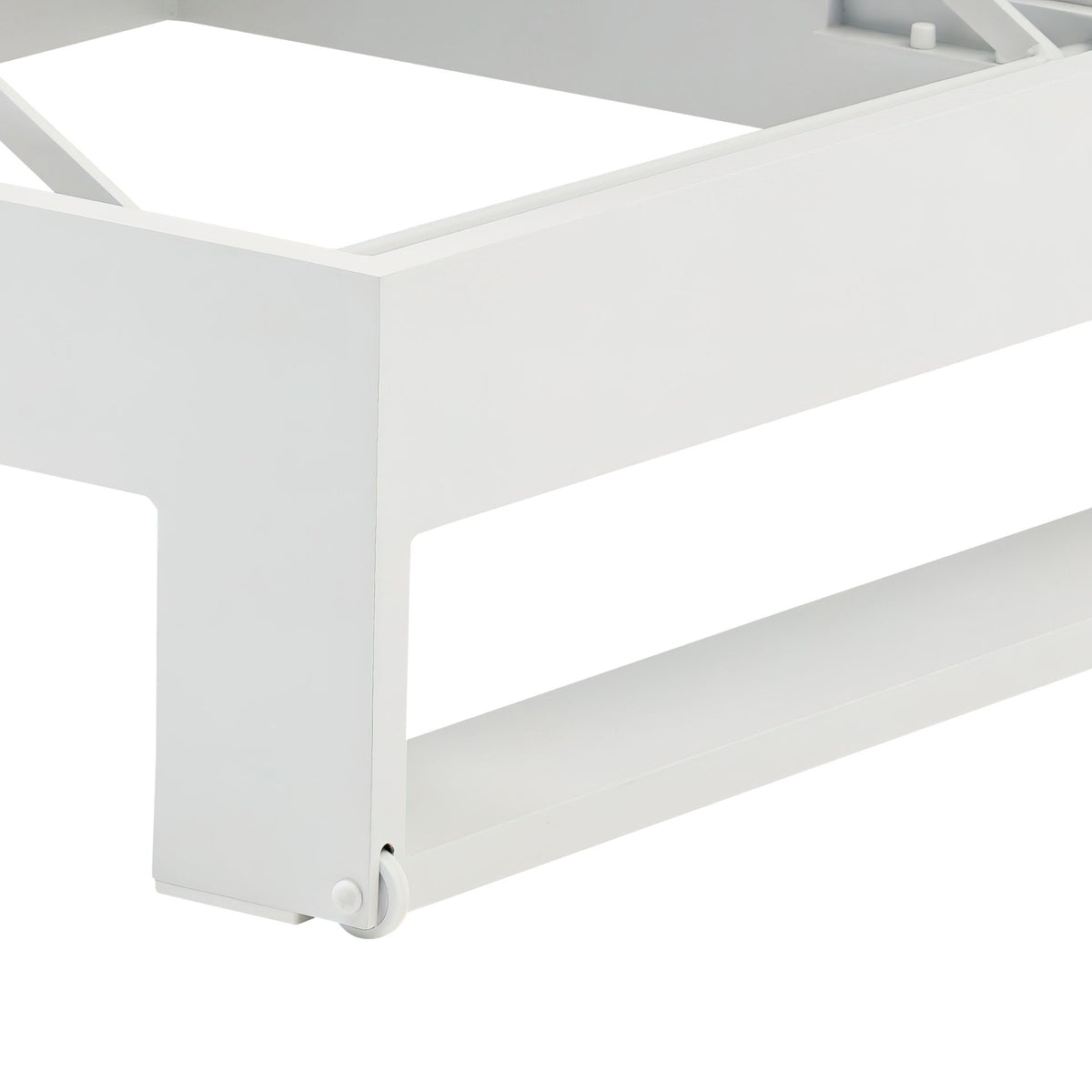 Daybed Niland aluminio blanco y tejido náutico blanco | KUBU #