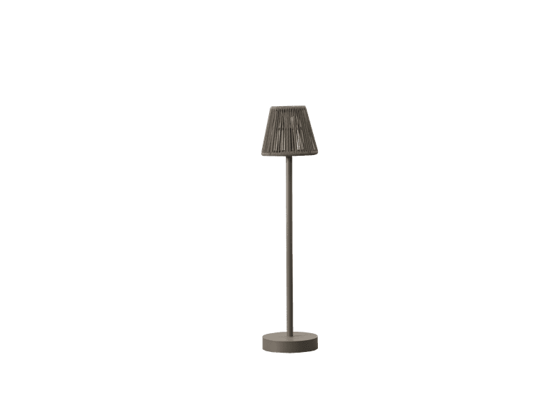 Lámpara solar Lislik taupe | Kubu #