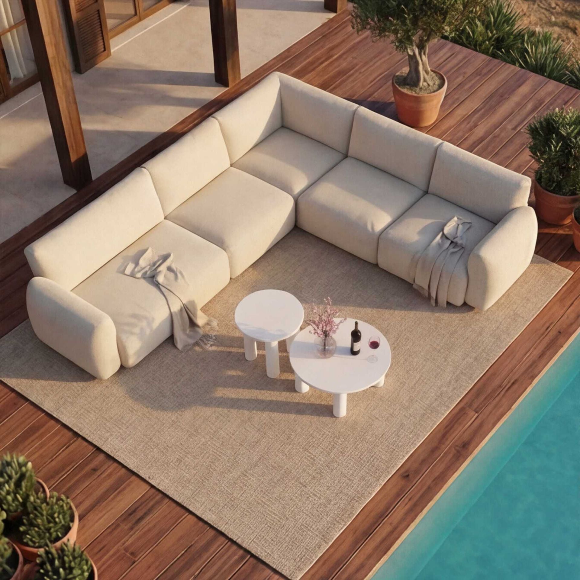 Módulo ampliación Riverside beige | Kubu #