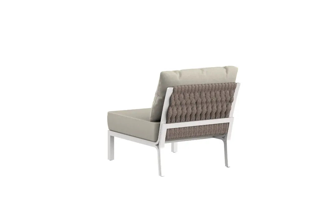 Módulo de ampliación Anmore aluminio blanco textil  greige | Kubu #