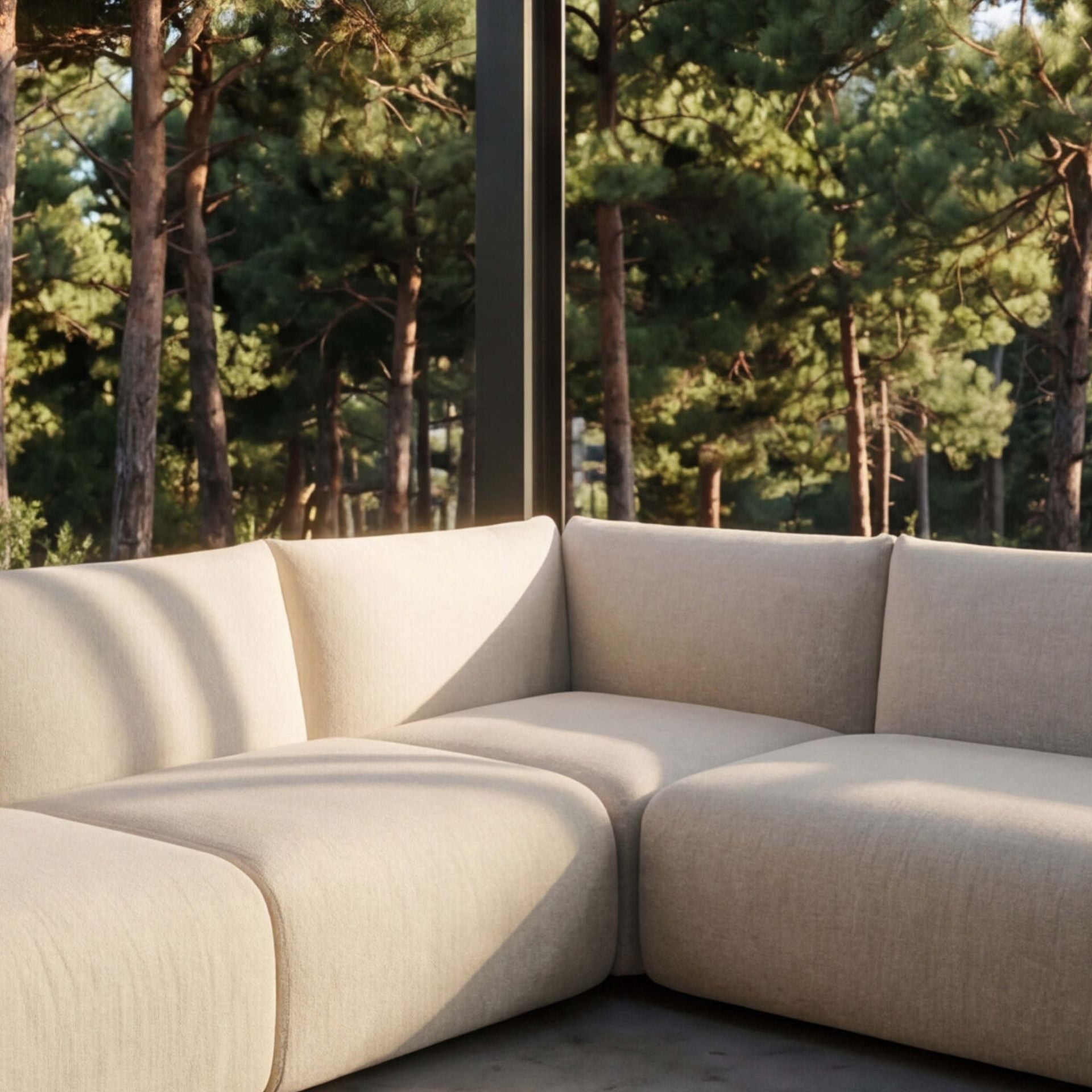Módulo esquina Riverside beige | Kubu #