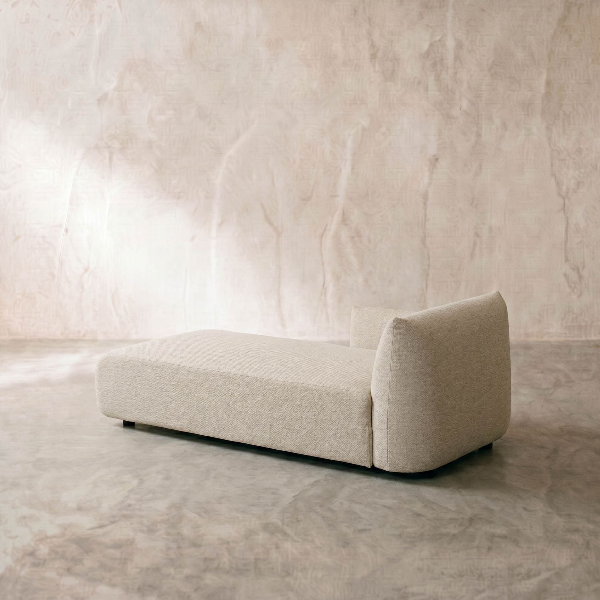 Módulo lounge Riverside brazo izquierdo (VF) beige | Kubu #
