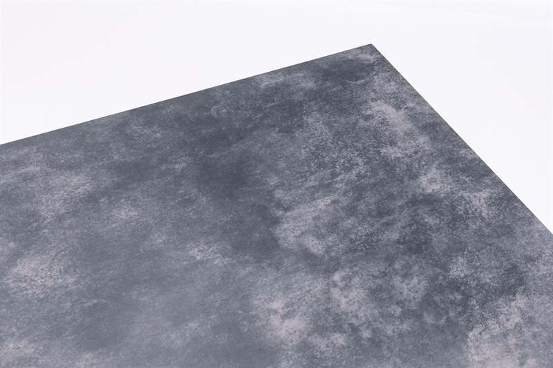 Mesa alta bar Meridian 130x70 cm aluminio antracita con cristal cerámico gris antracita. | Kubu #