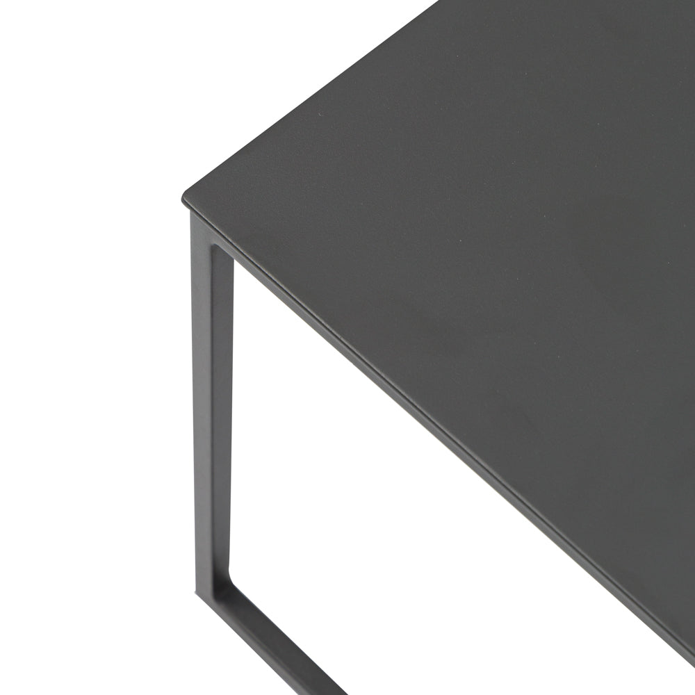 Mesa auxiliar Davis aluminio antracita | Kubu #