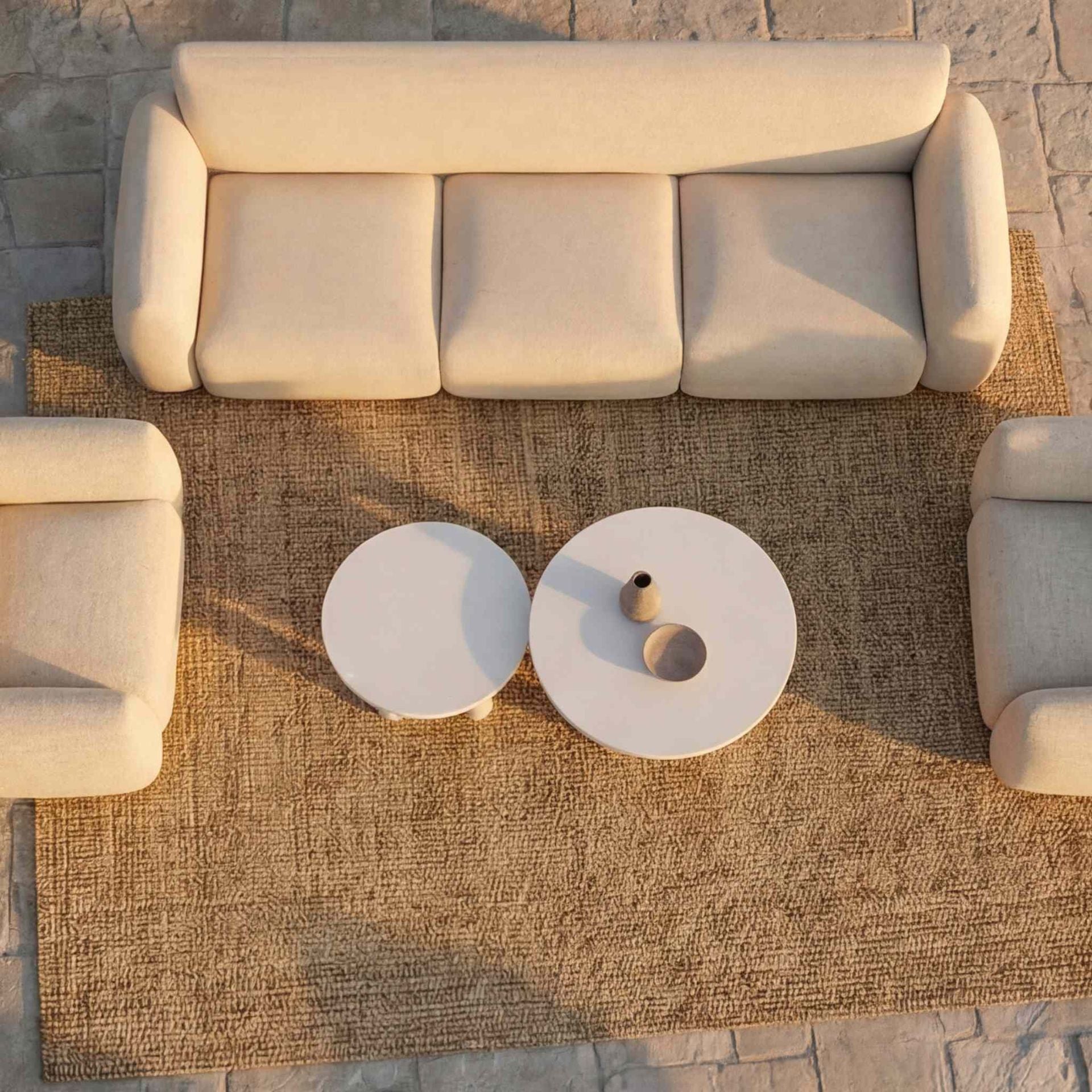 Mesa auxiliar Riverside Ø 86x37cm | Kubu #