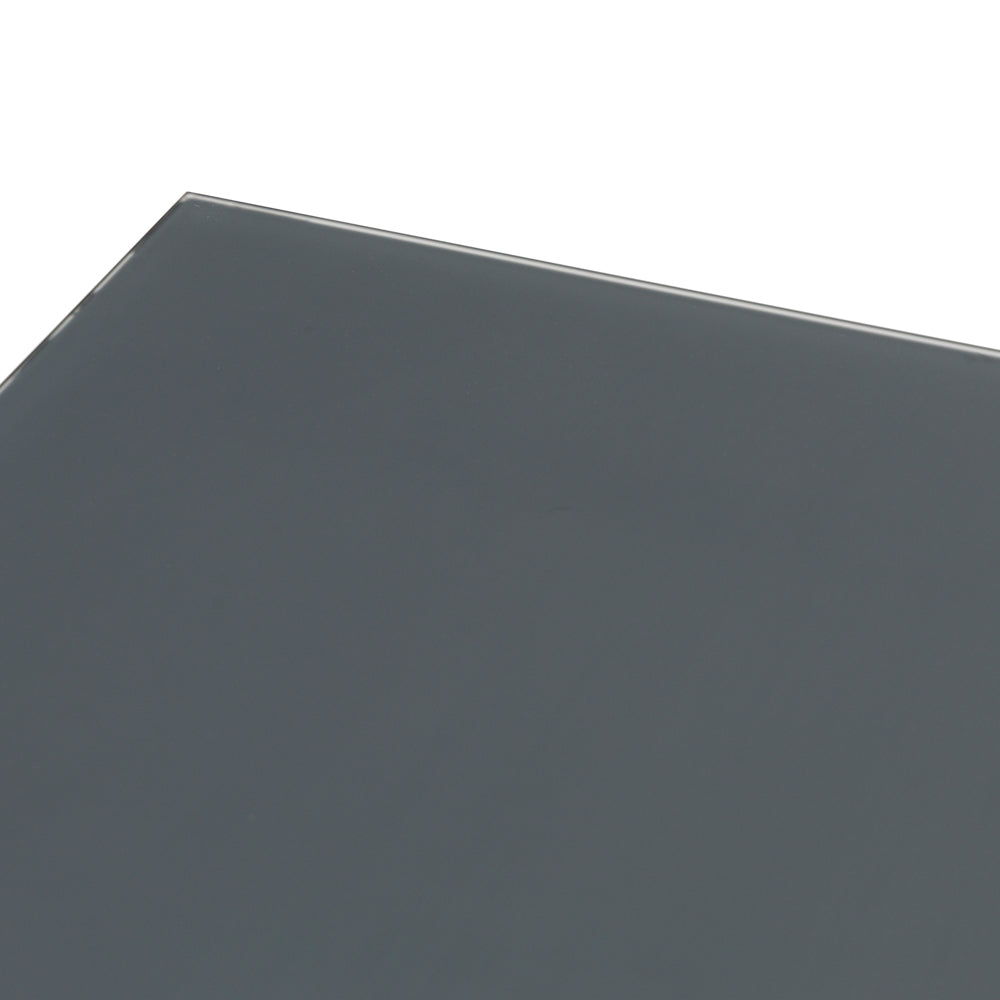Mesa de Exterior Extensible Orick 100 x 200/300cm | Aluminio y Cristal Mate Antracita | KUBU #