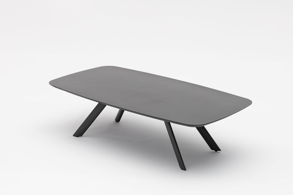 Mesa  de centro Anmore  aluminio antracita | Kubu #