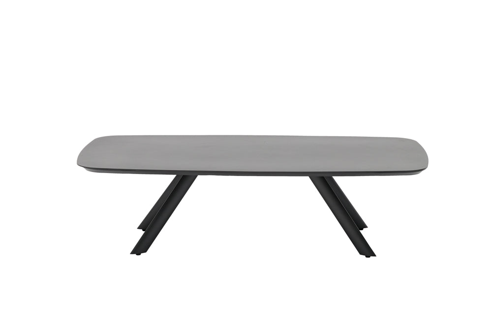 Mesa  de centro Anmore  aluminio antracita | Kubu #