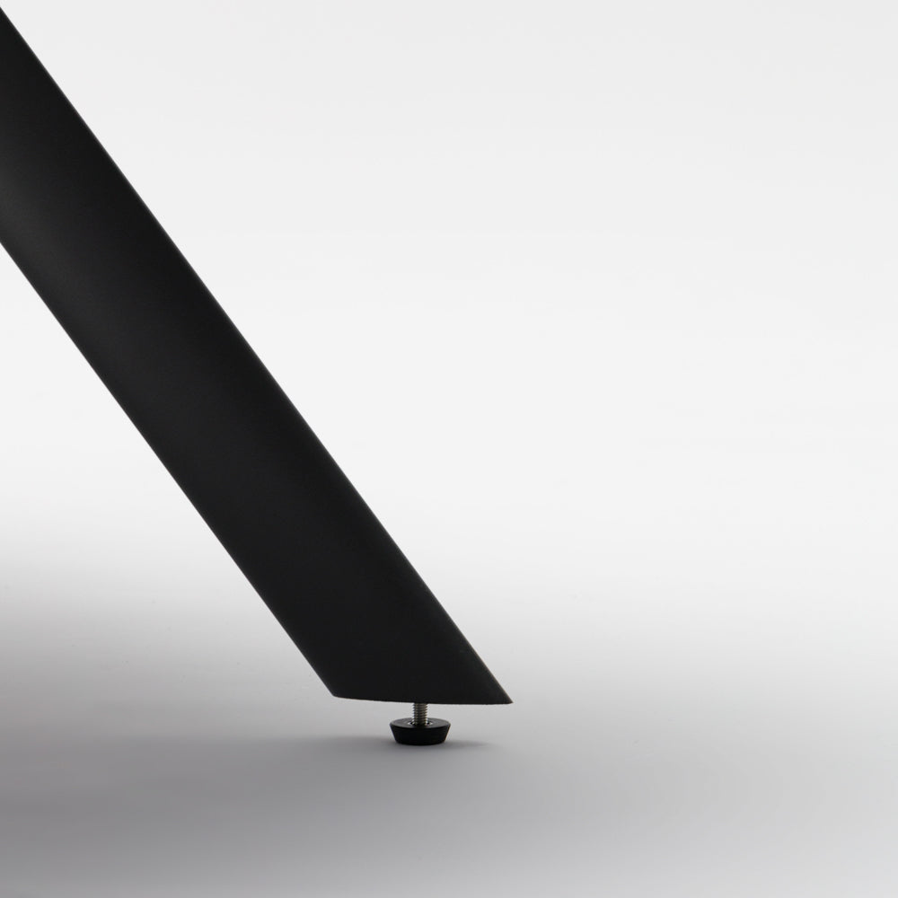 Mesa  de centro Anmore  aluminio antracita | Kubu #