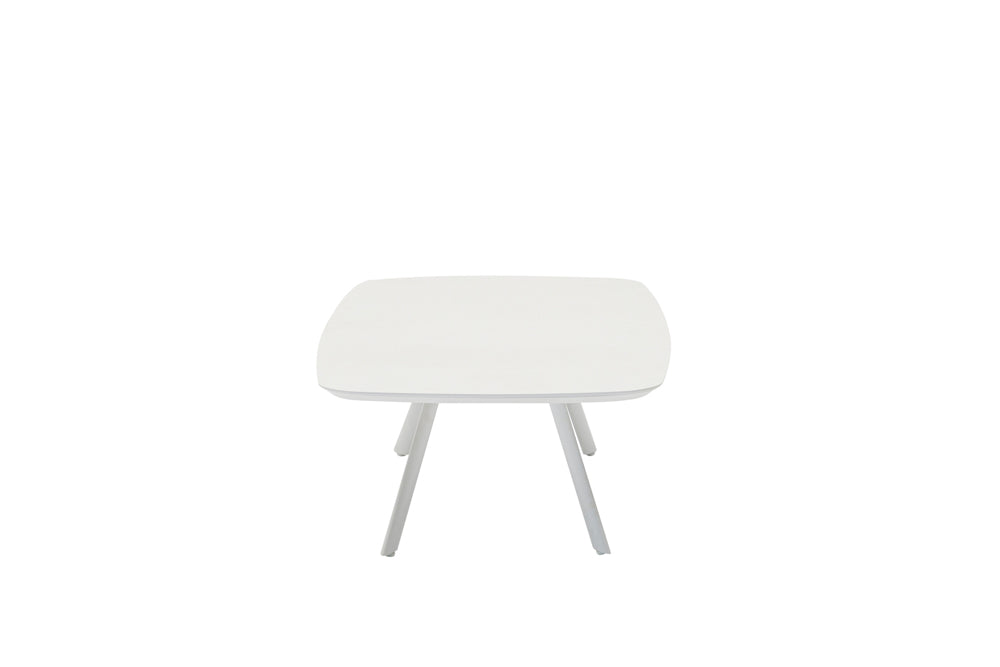 Mesa  de centro Anmore  aluminio blanco | Kubu #
