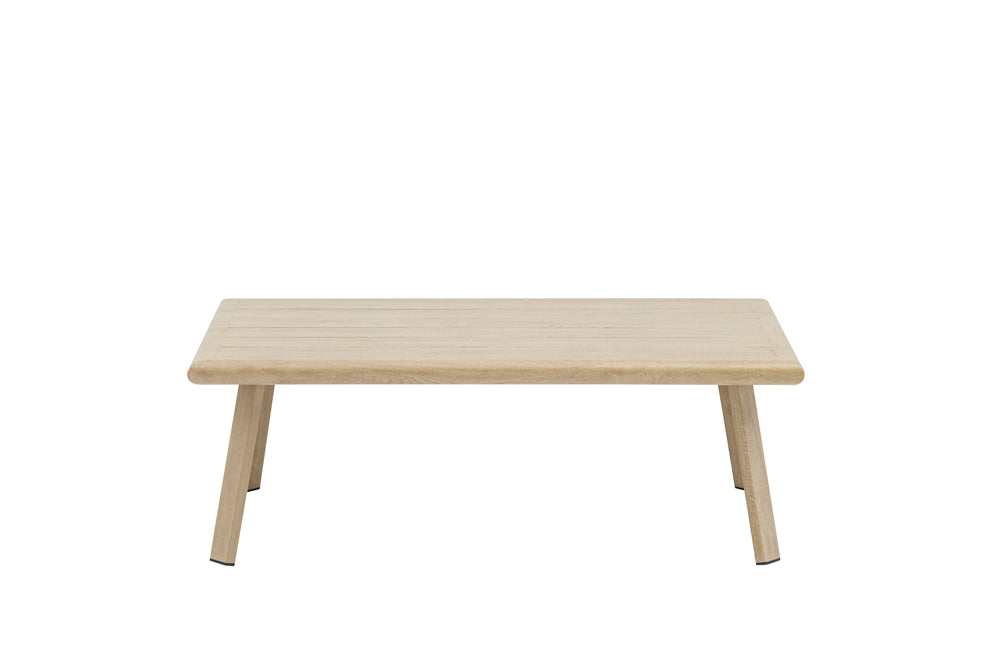 Mesa de centro Harmony aluminio efecto  madera | Kubu #