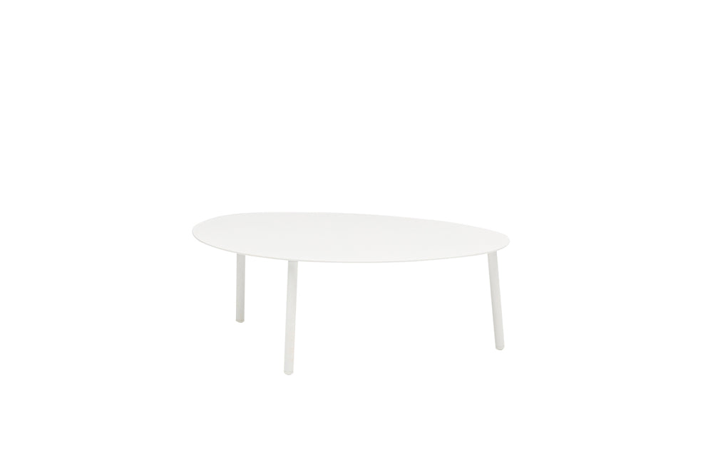 Mesa de centro  Walga aluminio blanco | Kubu #