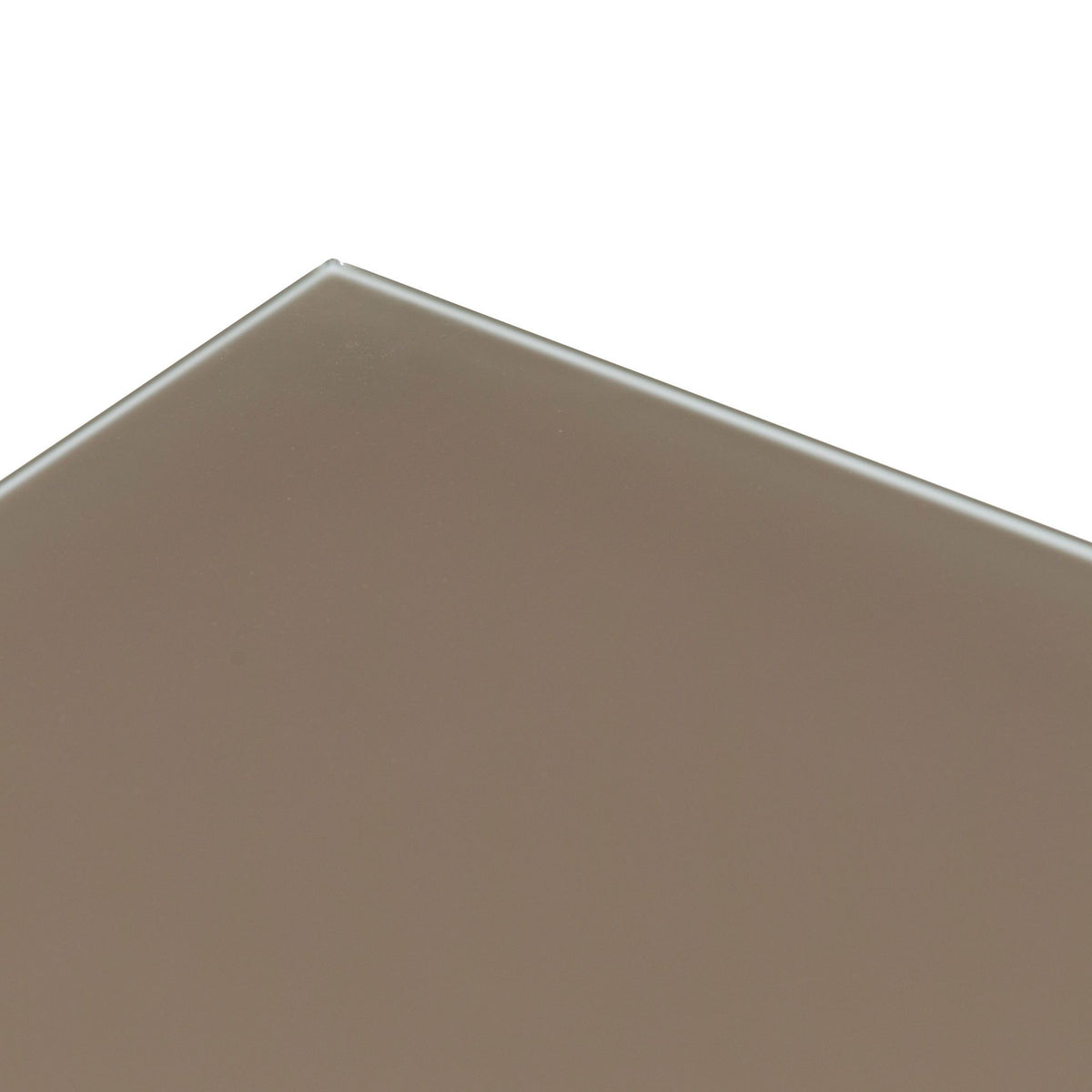 Mesa de comedor Adin 160*90 cm aluminio blanco y cristal gris claro | KUBU #