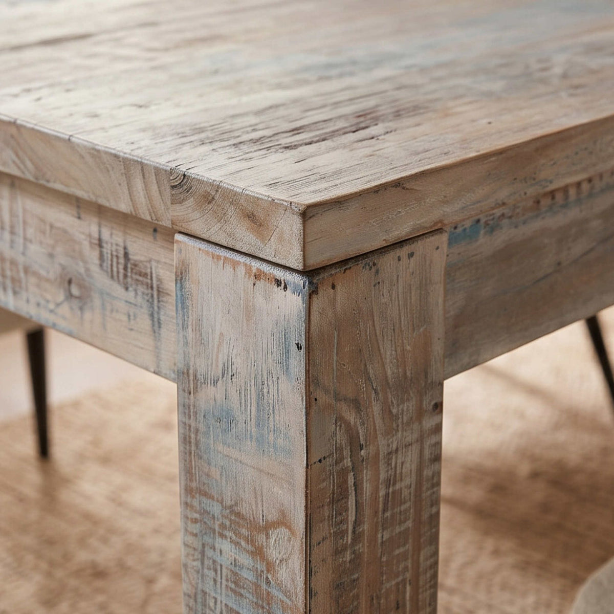 Mesa de comedor Alhmirah 200x100x76cm | Madera de Mango | KUBU #