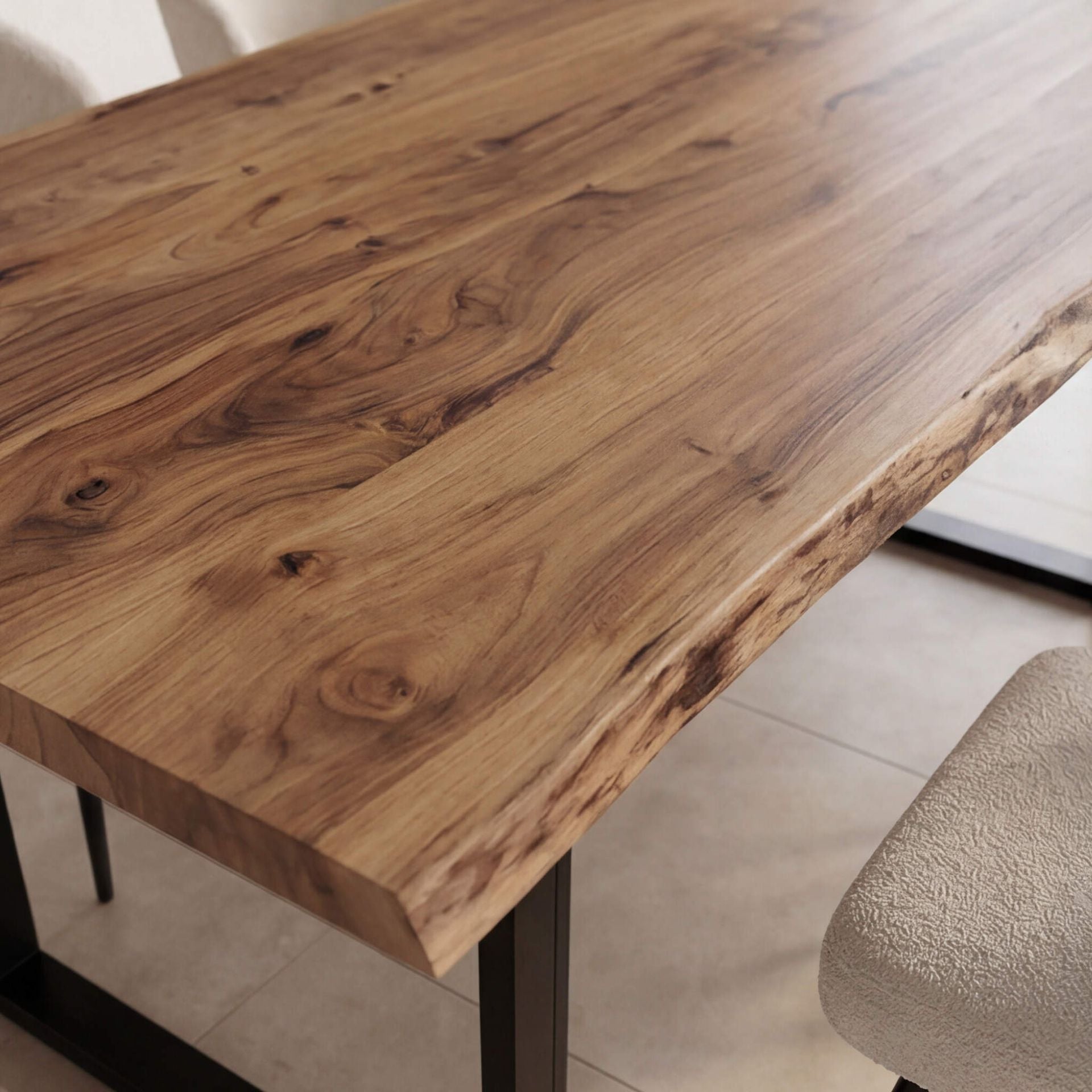 Mesa de comedor Janeiro 180x90x78cm | Madera de Acacia | KUBU #