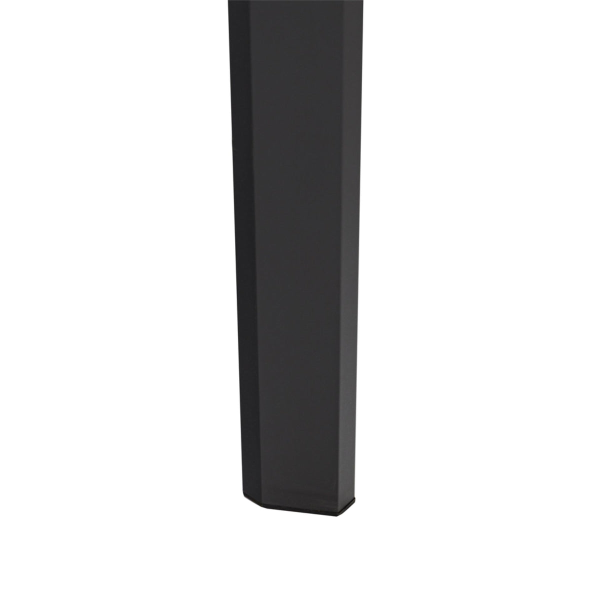 Mesa extensible ORICK 100 x 150/225 cm aluminio y cristal antracita | KUBU #