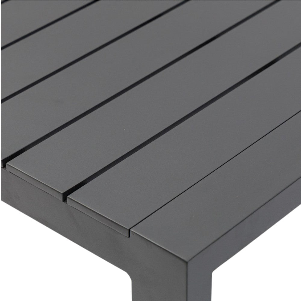 Mesa fija Byron 160 cm aluminio antracita | KUBU #