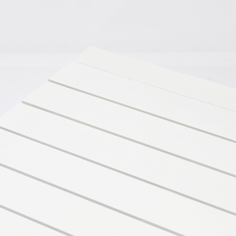 Mesa fija Byron 220 cm aluminio blanco