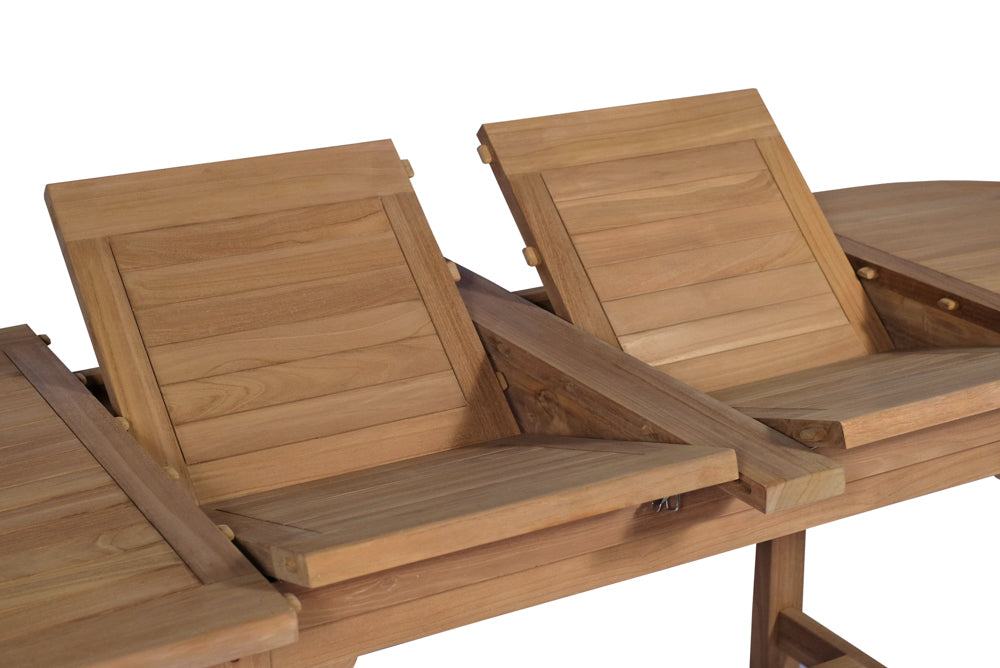 Mesa oval extensible Naga 90x150/240 cm | Kubu #