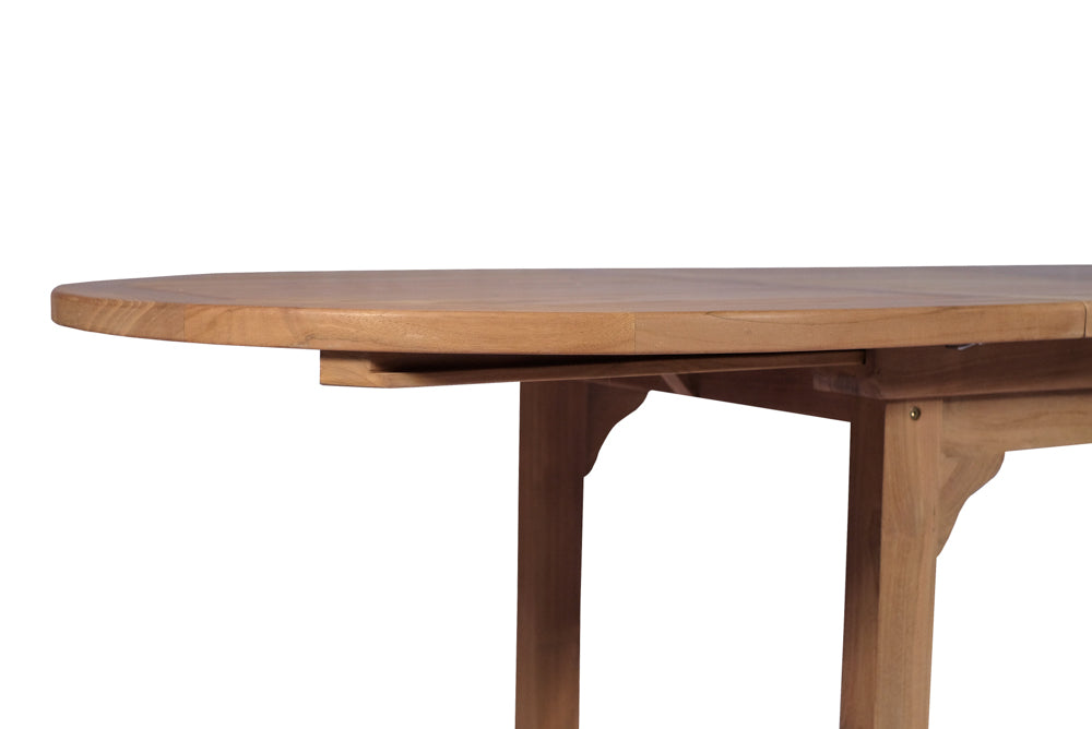 Mesa oval extensible Naga 90x150/240 cm | Kubu #